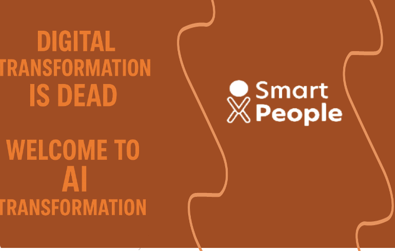 AI transformation in business – SmartPeople explains why digital transformation is over